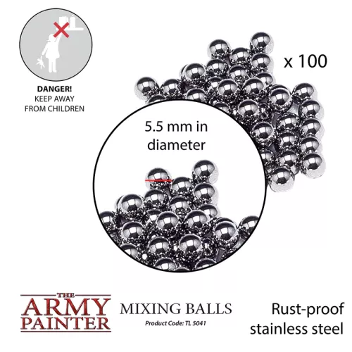 Mixing balls for effortless mixing