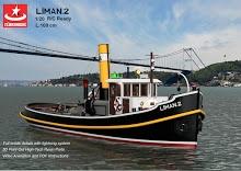 Liman II, Tugboat, incl. Led set. RC Ready - 100 cm 1/20