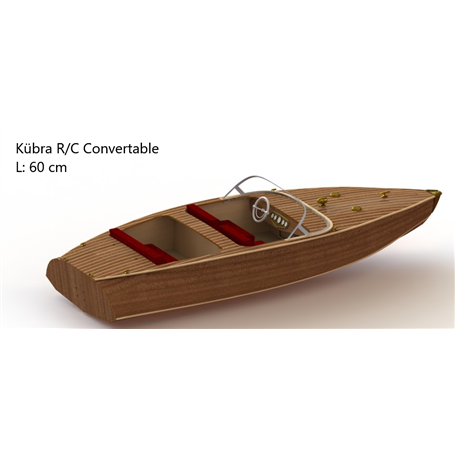 Kübra Speed Boat RC Ready - 70 cm 1/20