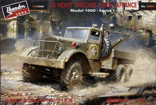 US Heavy Wrecker Ward LaFrance Model 1000 Series 1 1:35