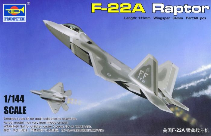F-22A Raptor 1/144