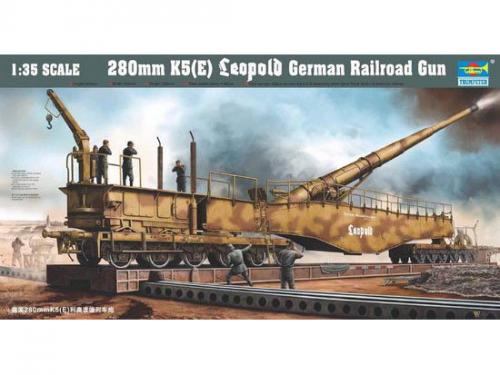 Railroad Gun 280mm K5(E) Leopold 1/35