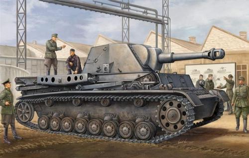 German Heuschrecke IVb "Grasshopper" 10,5cm le FH 18/1 L/28 auf Waffentrager IVb 1/35