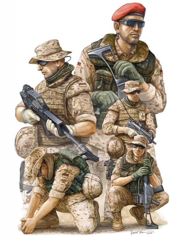 Modern Ger.Isaf Soldiers In Afghanistan 1/35