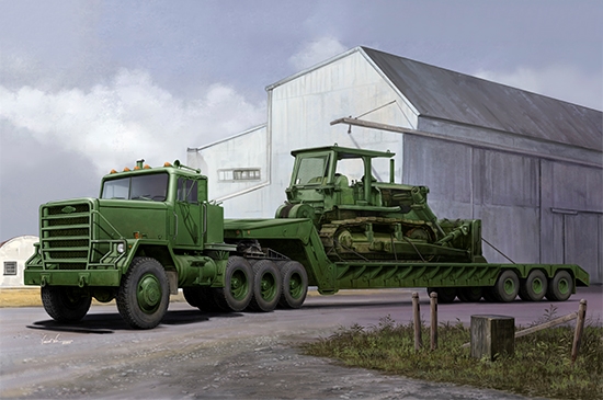 M920 Tractor tow M870A1 Semi Trailer 1/35