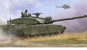 Brittish Challenger 2 w. Anti Heat Fence 1/35