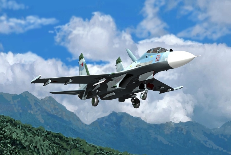 Su-27Ub Flanker-C 1/32