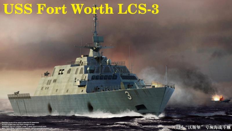 USS Fort Worth (LCS-3) 1/350