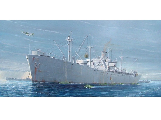 Liberty Ship S.S. Jeremiah O'Brien 1/350