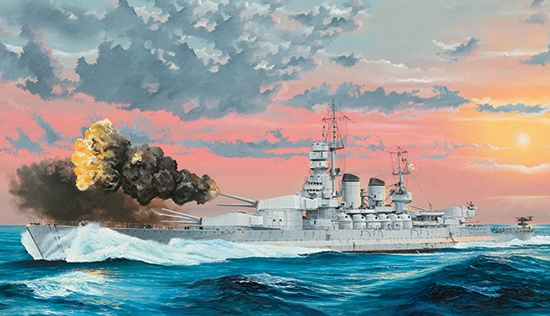 Italian Navy Rn Littorio 1/350