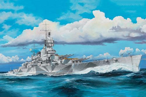 Italian Navy Battleship RN Vittorio Veneto 1940 1/350