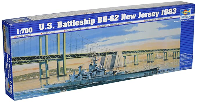 USS BB-62 New Jersey 1983 1/700