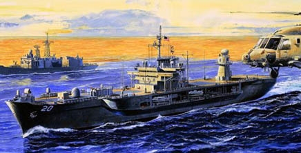 USS Mount Whitney Lcc-20 2004 1/700