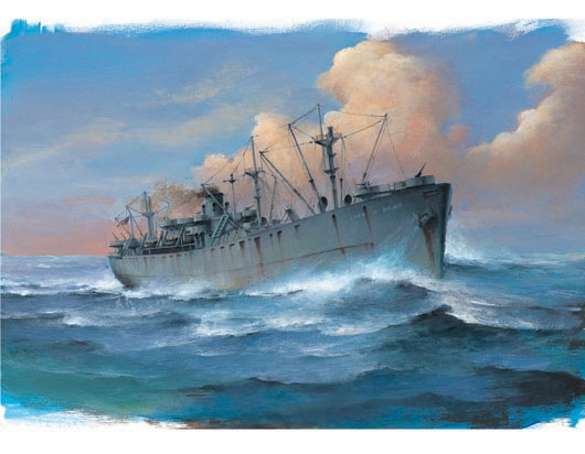 SS John W. Brown Liberty Ship 1/700
