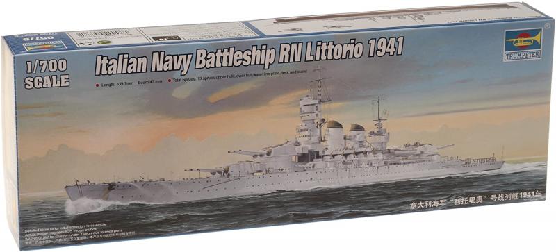 Italian Rn Littorio 1941 1/700