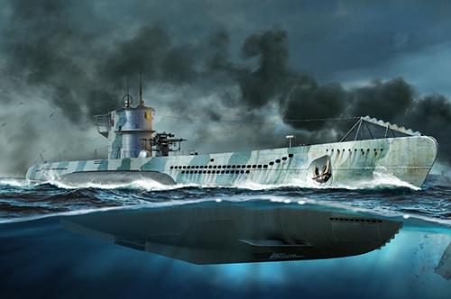 DKM Navy Type VII-C U-Boat 1/144