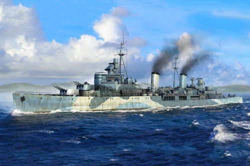 Royal Navy Light Cruiser HMS Belfast 1942 1/700