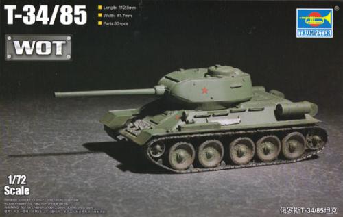 T-34/85 WoT 1/72