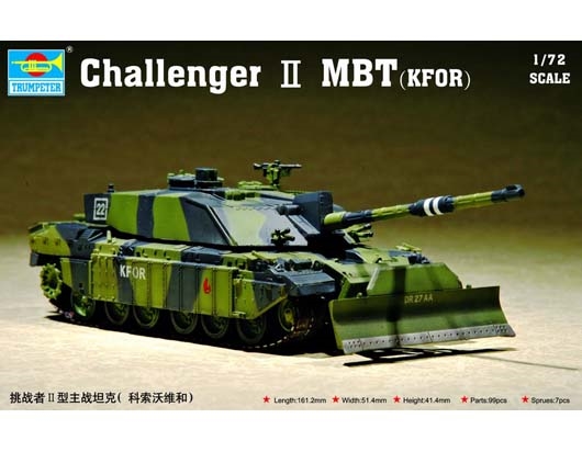 Challenger II MBT (KFOR) 1/72