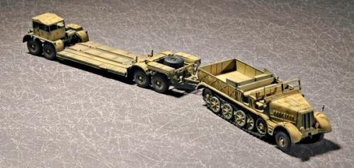 Sd.Kfz.9 (18T) Half-Track & Sd.Ah.116 Trailer 1/72