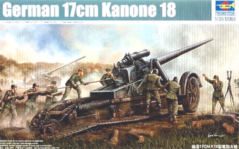 German 17cm Kanone 18 1/35
