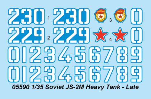 Soviet JS-2M Heavy Tank Late 1:35
