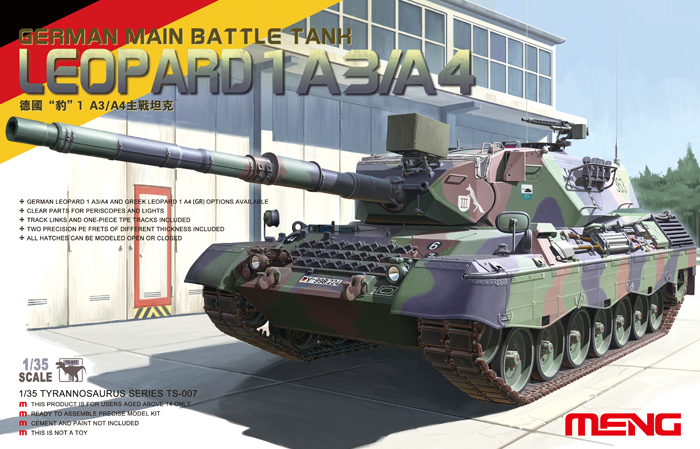 Leopard 1 A3/A4 1/35