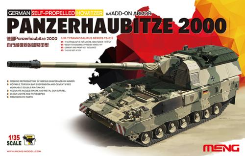 German Panzerhaubitze 2000 Self-Propeled Howitzer w/Add-On Armor 1:35