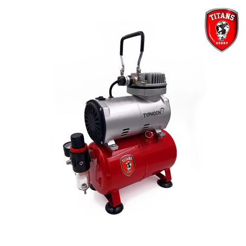 Typhoon Air Compressor Piston Type, 1/6hp - 220-240V 50Hz with air tank 3lt.