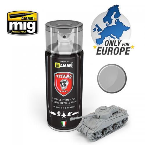 TITANS HOBBY: LIGHT GREY MATT PRIMER 400ml