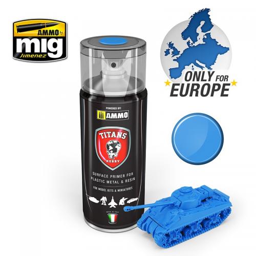 TITANS HOBBY: SPACE BLUE MATT PRIMER 400ml