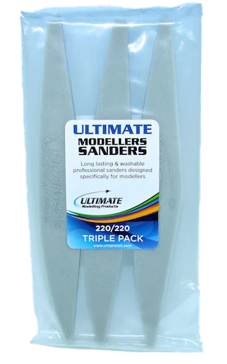 Ultimate Modellers Sanders - 220/220 Sponges Triple Pack