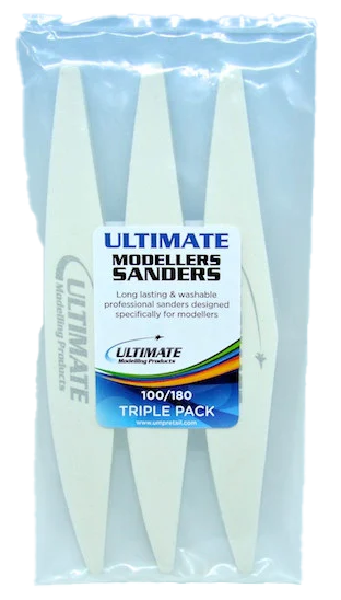 Ultimate Modellers Sanders - 100/180 Triple Pack