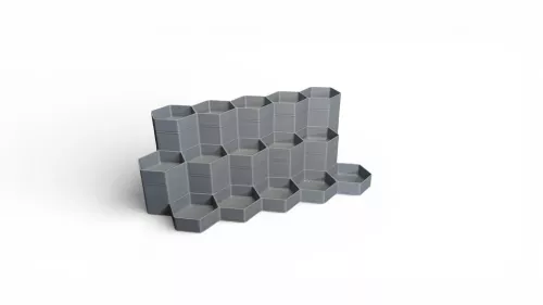 Ultimate Interlocking Paint Station for 10ml pots (Tamiya/Mr Hobby/Lifecolour Paints)