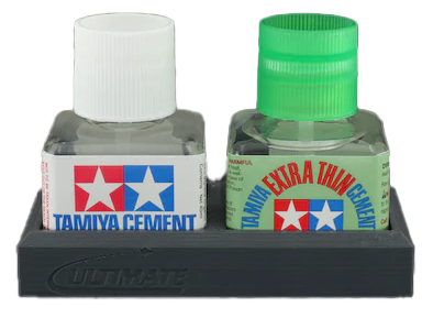 Ultimate Glue Bottle Double Holder (for Tamiya)