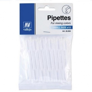 Pipettes small size 1ml (x12)