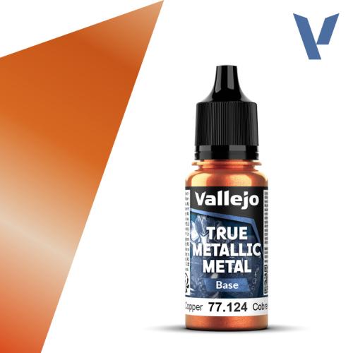Vallejo True Metallic Metal: Ancient Copper (Base) (18ml)