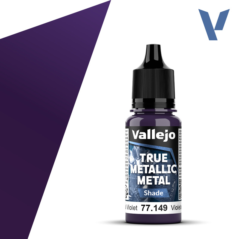 Vallejo True Metallic Metal: Celestial Violet (Shade) (18ml)