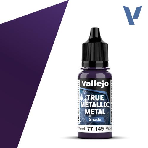 Vallejo True Metallic Metal: Celestial Violet (Shade) (18ml)