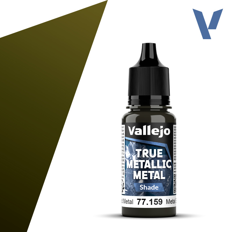 Vallejo True Metallic Metal: Aged Metal (Shade) (18ml)