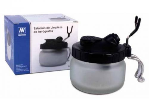 Airbrush Cleaning Pot