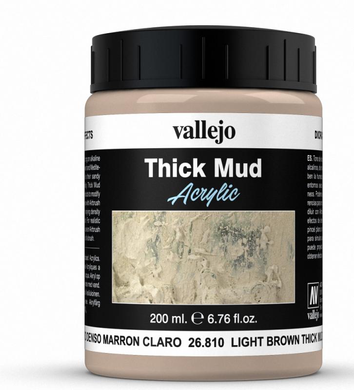 Light Brown Thick Mud 200ml