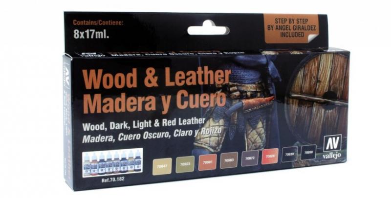 Wood & Leather (x8)