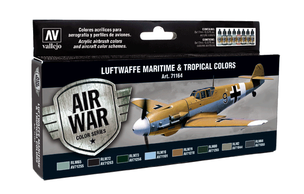 Luftwaffe Maritime and Tropical colors (x8)