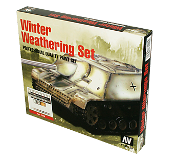 Vallejo Model Color Set - Winter Weathering Set