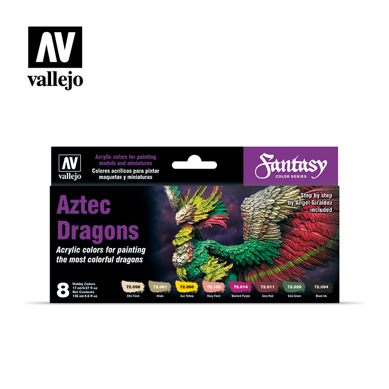 Aztec Dragons (x8)