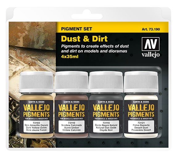 Pigment set (Dust & Dirt)
