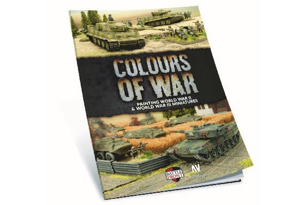 COLOURS OF WAR BOOK- PAINTING WWII&WWIII MINIATURE