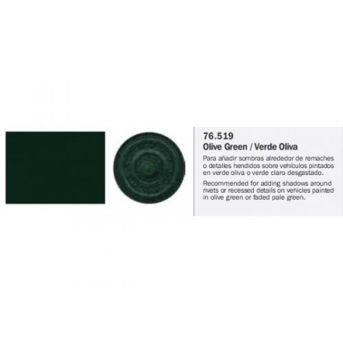 Vallejo Model Wash - Olive Green
