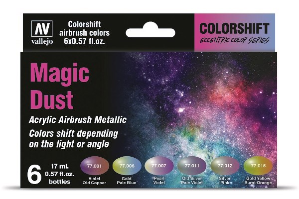 Colorshift set Magic Dust 6x17ml